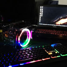 52Pi Rack Tower Acrylic Cluster Case (4 Layer) LED RGB Light Large Cooling Fan for Raspberry Pi / Jetson Nano