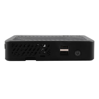 DeskPi Lite Raspberry Pi 4 Case-With Power Button/ Heatsink with PWM Fan/ Dual Full-Size HDMI/Extra Two USB Port