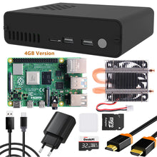DeskPi Pro V2.0 Aluminum Case for Raspberry Pi 4-with ICE Tower Cooler/2.5 inch HDD-SDD Support/ Power Supply/Two Full-Sized HDMI/Power Button/ IR Support