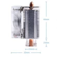 52Pi ICE-Tower CPU RGB LED Light Cooler V2.0 for Raspberry Pi, Cooling Fan with Heatsink for Raspberry Pi 4 Model B / 3B+