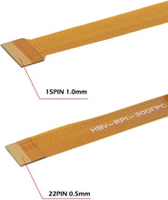 52Pi Raspberry Pi Camera Cable FFC Cable Flex Cable 15Pin to 22Pin 16cm&30cm Ribbon Cable for Raspberry Pi Zero/Zero W/Zero 2 W