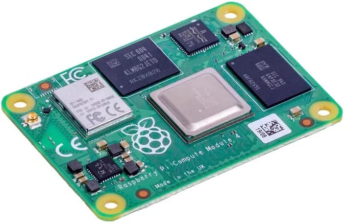 Raspberry Pi Compute Module 4 -8GB RAM 32GB eMMC , 2.4/5.0GHz with Wi ...