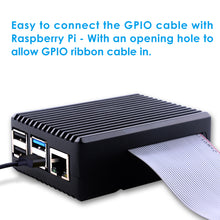 Raspberry Pi4 Model B Metal Enclosure Box Aluminum Case with Self-Cooling Column