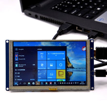 52Pi 5 Inch HDMI LCD Touch Screen 800*480 TFT Display for Raspberry Pi 4B / 3B+ / 3B / 2 Model B / PC Free Driver Plug and Play