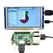 52Pi 5 Inch HDMI LCD Touch Screen 800*480 TFT Display for Raspberry Pi 4B / 3B+ / 3B / 2 Model B / PC Free Driver Plug and Play