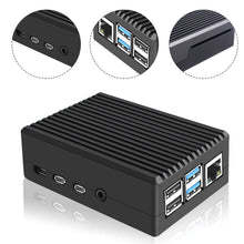 Raspberry Pi4 Model B Metal Enclosure Box Aluminum Case with Self-Cooling Column