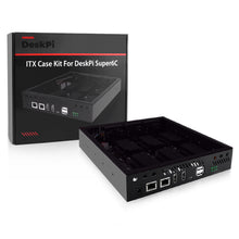 ITX Case Kit for Deskpi Super6C Raspberry Pi CM5/CM4 Cluster Mini-ITX board