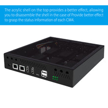 DeskPi Super6C Raspberry Pi CM5/CM4 Cluster Mini-ITX board Kit 6 RPI CM4 supported ITX Case Kit