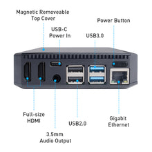 Argon ONE Case V2 for Raspberry Pi 4 Aluminum Enclosure for Raspberry Pi 4 Model B
