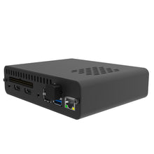 DeskPi Pro V2.0 Aluminum Case for Raspberry Pi 4-with ICE Tower Cooler/2.5 inch HDD-SDD Support/ Power Supply/Two Full-Sized HDMI/Power Button/ IR Support