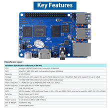 52Pi Banana PI BPI-M5 Amlogic S905X3 Quad Core ARM Mali G31 4GB LPDDR4 RAM 16GB eMMC Flash Support Linux Ubuntu Debian Single Board