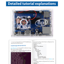 52Pi Banana PI BPI-M5 Amlogic S905X3 Quad Core ARM Mali G31 4GB LPDDR4 RAM 16GB eMMC Flash Support Linux Ubuntu Debian Single Board