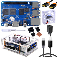 52Pi Banana PI BPI-M5 Amlogic S905X3 Quad Core ARM Mali G31 4GB LPDDR4 RAM 16GB eMMC Flash Support Linux Ubuntu Debian Single Board