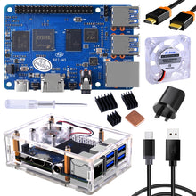 52Pi Banana PI BPI-M5 Amlogic S905X3 Quad Core ARM Mali G31 4GB LPDDR4 RAM 16GB eMMC Flash Support Linux Ubuntu Debian Single Board
