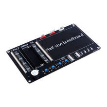 52Pi Breakout Kit Built-In LED lights Buttons Buzzer Half-size Breadboard for Raspberry Pi Pico/Pico W