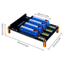 52Pi Screw Terminal Expansion Board for Raspberry Pi Pico/Pico W, Screw Terminal Block Breakout Module Board with LED for Raspberry Pi Pico/Pico W
