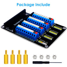 52Pi Screw Terminal Expansion Board for Raspberry Pi Pico/Pico W, Screw Terminal Block Breakout Module Board with LED for Raspberry Pi Pico/Pico W