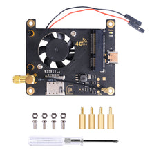 52Pi RPi 4G / 3G Hat for Raspberry Pi Zero/Zero W/Zero WH/2B/3B/3B+/4B, Jetson Nano, Supports SMS, MMS, mail, TCP, UDP, DTMF, HTTP, FTP