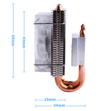 52Pi Low-Profile ICE Tower CPU Cooler for Raspberry Pi 4 B / 3B+ / 3B, with RGB LED Light Cooling Fan