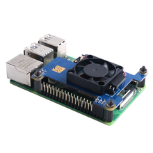 Raspberry Pi 4 PoE HAT Support IEEE 802.3af or 802.3at PoE Standard,with Raspberry Pi Cooling Fan 30x30x7mm for Raspberry Pi 4 Model B / 3B+ 3B Plus