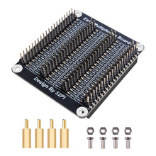 52Pi GPIO Extension Board for Raspberry Pi, Expansion Board GPIO 1 to 4 for Raspberry Pi 4B / 3B+ / 3B with Screws