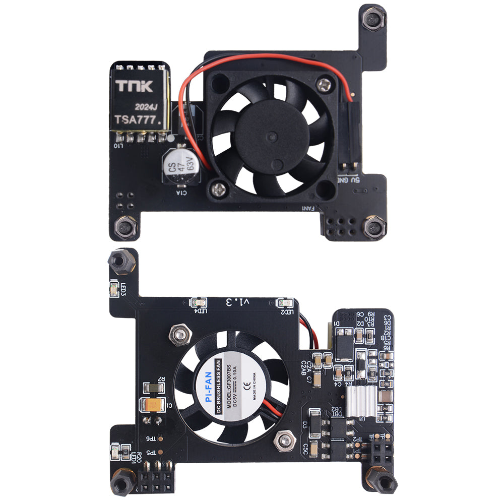 52Pi Raspberry Pi 4 Isolated PoE HAT Support IEEE 802.3af or 802.3