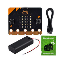 52Pi BBC Micro:bit V2.2 Board with Micro USB Cable and Battery Holder for Coding and Programming(Not Include Batteries)