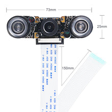 Raspberry Pi Mini Camera Night Vision 5MP OV5647 Camera Adjustable-focus with FFC cables for Raspberry Pi 4B/3B+/ Zero/3B/2B
