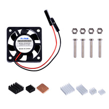 52Pi DC 5V Cooling Fan ( 30*30*7mm) Heatsink Kit for Raspberry Pi