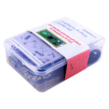 52Pi Raspberry Pi Pico Basic Starter Kit with Raspberry Pi Pico, Breadboard, I2C 1602 LCD Display Module, 9g Mirco Servo for Raspberry Pi Beginners & Software Engineer