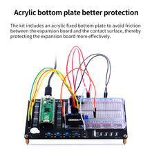 52Pi Raspberry Pi Pico Micro Python Programing Kit with Raspberry Pi Pico, Breadboard, I2C 1602 LCD Display Module for Raspberry Pi Beginners & Software Engineer