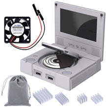 Retroflag PiStation Case Deluxe Edition for Raspberry Pi 4 with 4.3 inch LCD Screen, 2 Stereo Speakers, Safe Shutdown Safe Reset, Easy Entry Ports and Side Access to SD Card, Classic Design