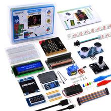 52Pi BBC Micro:bit Basic Starter Kit (V2 Included), Blocks and Python Code, Multiple Sensors Project Examples, Detailed Tutorial Included