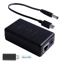 52Pi Gigabit Raspberry Pi 4 B / 3B+ Active PoE Splitter USB TYPE C 48V to 5V Power Over Ethernet cable PoE Switch