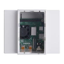 52Pi ABS Electrical Box Cooling Fan Heatsink Screwdriver Protective Case White Enclosure for Raspberry Pi 4 B/3 B+/3B