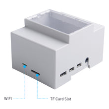 52Pi ABS Electrical Box Cooling Fan Heatsink Screwdriver Protective Case White Enclosure for Raspberry Pi 4 B/3 B+/3B