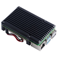52Pi Armor Case Aluminum Alloy Metal Heatsink with Dual Fan for Raspberry Pi 4B/3B/3B+
