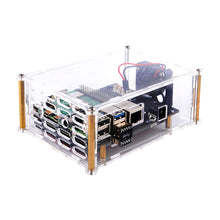 52Pi X825 2.5 inch SATA HDD/SSD Storage Expansion Board, X825 USB3.1 Mobile Hard Disk Module for Raspberry Pi 4B