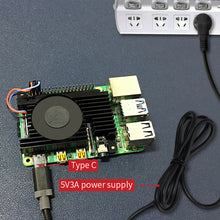 52Pi CNC Extreme Heatsink with Adjustable Speed Quiet PWM Fan For Raspberry Pi 4
