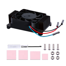 52Pi Aluminum Alloy Heatsink with PWM Fan for Raspberry Pi Compute Module 4, Passive Cooling Radiator with Speed Control Fan for Raspberry Pi CM4 Motherboard