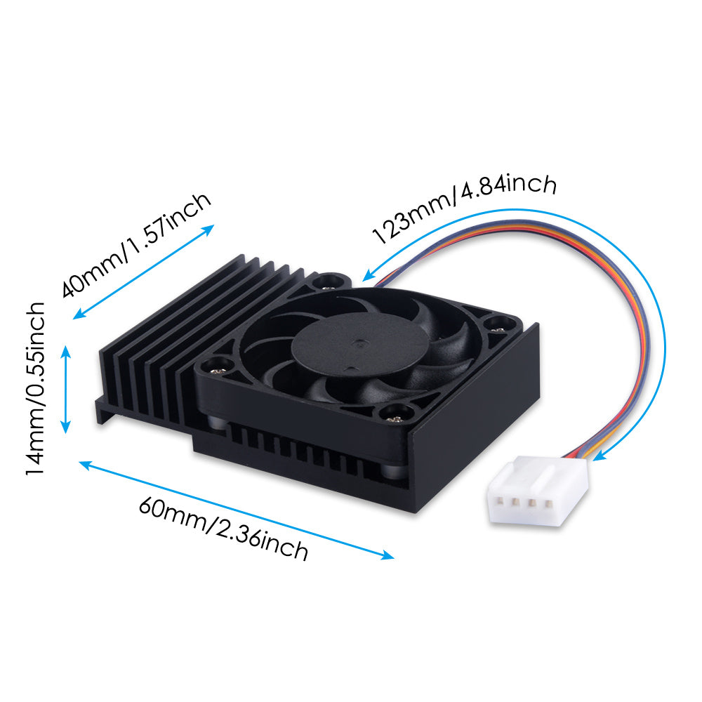 52Pi Heatsink with PWM Fan for NVIDIA Jetson Nano – 52Pi Store