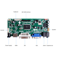 52Pi NT68676 HDMI+VGA+DVI+Audio Input LCD Controller Driver Board or HSD190MEN4 M170EN06 17" 19" 1280x1024 4CCFL 30Pins LCD Panel,Fit for Arcade1Up Monitor