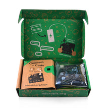 Micro:bit V2 Go Kit Original Microbit V2 Starter Kit, with BBC Micro:bit V2 Board, Battery Holder, 2 AAA Batteries, Micro USB Cable for Coding and Programming