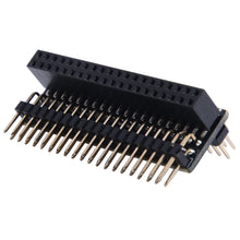 Micro Connectors 40-pin GPIO 1 to 2 Expansion Board for Raspberry Pi, 2 x 20-pin Strip Dual Male Header Double Row Straight GPIO Connector Pin Header Compatible with Raspberry Pi