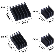 52Pi Aluminum Heatsink Pack for Raspberry Pi 4B