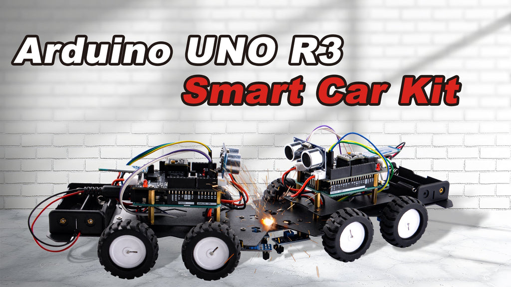 Smart Car Project for Arduino UNO R3 – 52Pi Store