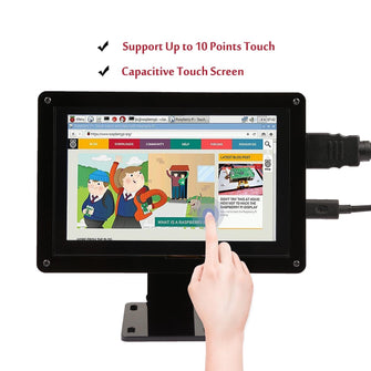 5 Inch 800*480 Capacitive Touch Display Screen Monitor for Raspberry Pi, Windows PC, BeagleBone Black