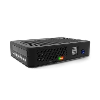 DeskPi Lite Raspberry Pi 4 Case-With Power Button/ Heatsink with PWM Fan/ Dual Full-Size HDMI/Extra Two USB Port