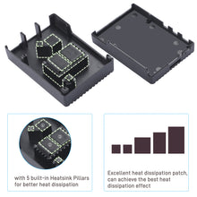 Aluminum Passive Cooling Case Black Enlosure Shell for Raspberry Pi 5