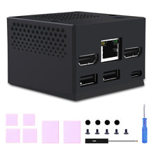 DeskPi Mini Cube for Raspberry Pi Compute Module 4/5 (CM4/CM5) with a Silent Cooling Fan